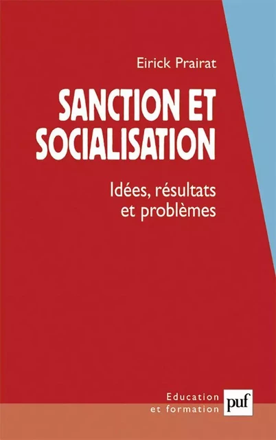 Sanction et socialisation - Eirick Prairat - Humensis