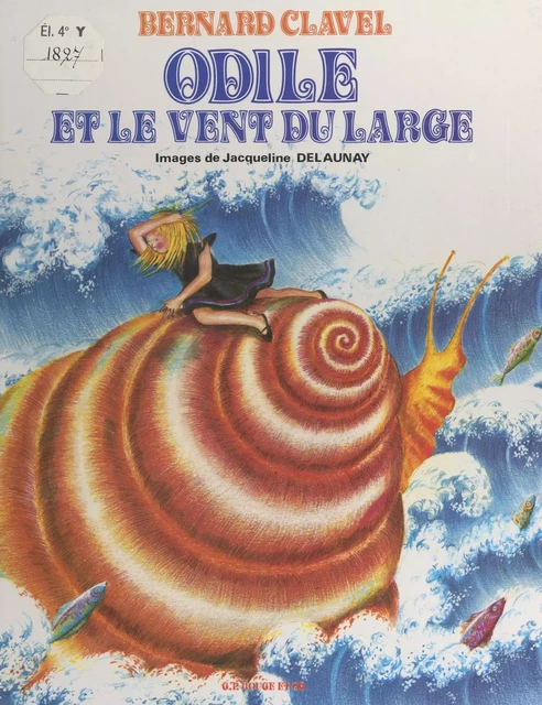 Odile et le vent du large - Bernard Clavel - (Nathan) réédition numérique FeniXX