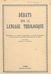 Débats sur le langage théologique