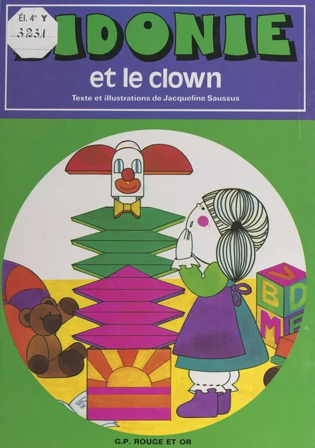 Sidonie et le clown - Jacqueline Saussus - (Nathan) réédition numérique FeniXX