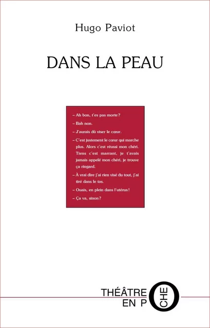 Dans la peau - Hugo Paviot - Editions du Laquet