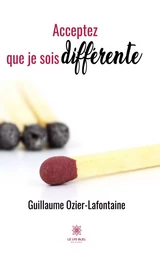 Acceptez que je sois différente