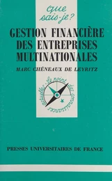 Gestion financière des entreprises multinationales