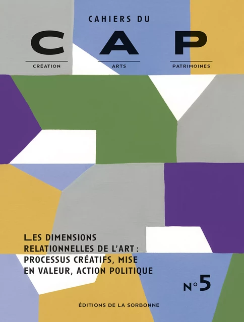 Les dimensions relationnelles de l’art -  - Éditions de la Sorbonne