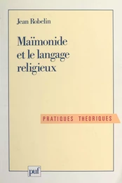 Maïmonide et le langage religieux