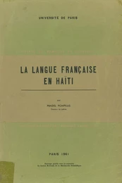 La langue française en Haïti