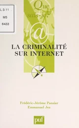 La criminalité sur l'internet