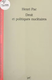 Droit et politiques nucléaires