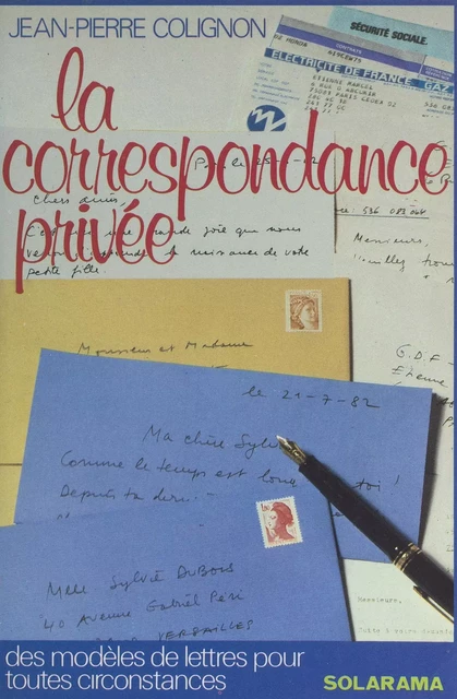 La correspondance privée - Jean-Pierre Colignon - (Solar) réédition numérique FeniXX