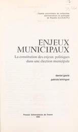 Enjeux municipaux