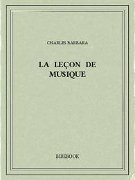 La leçon de musique