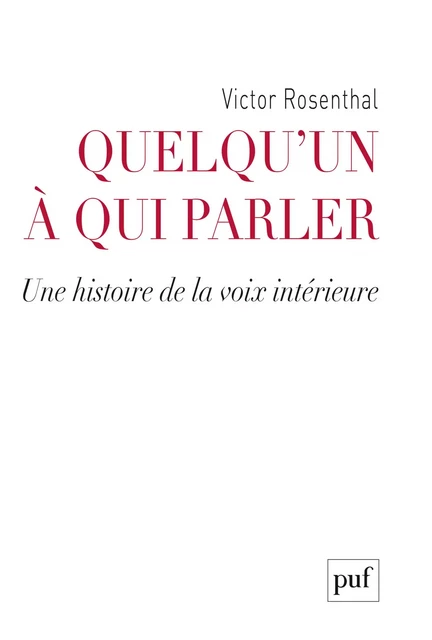 Quelqu'un à qui parler - Victor Rosenthal - Humensis