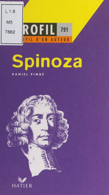 Spinoza - Daniel Pimbé - (Hatier) réédition numérique FeniXX