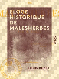 Éloge historique de Malesherbes