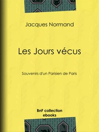 Les Jours vécus