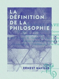 La Définition de la philosophie