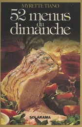 52 menus du dimanche