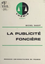 La publicité foncière