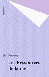 Les Ressources de la mer