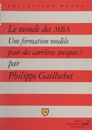 Le monde des MBA