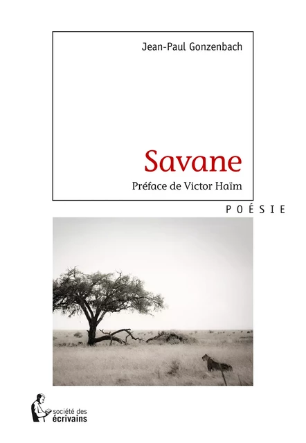 Savane - Jean-Paul Gonzenbach - Société des écrivains