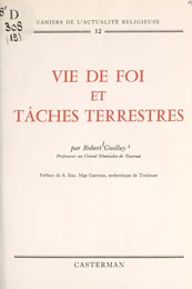 Vie de foi et tâches terrestres