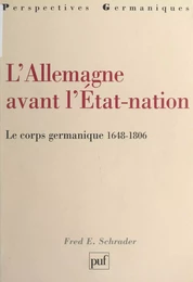 L'Allemagne avant l'État-nation