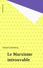 Le Marxisme introuvable