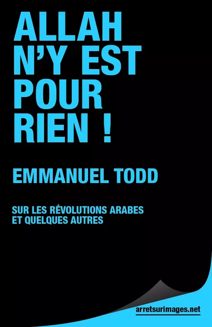 Allah n'y est pour rien ! - Emmanuel Todd - Le Publieur