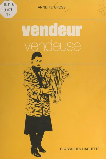 Vendeur, vendeuse - Annette Gross - (Hachette) réédition numérique FeniXX