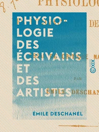 Physiologie des écrivains et des artistes