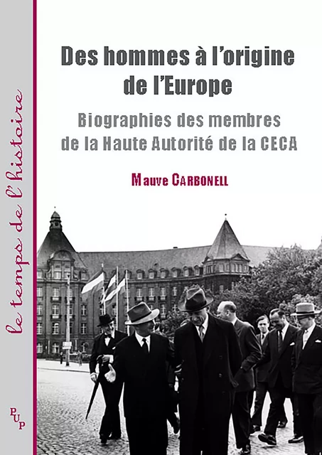 Des hommes à l'origine de l’Europe - Mauve Carbonell - Presses universitaires de Provence