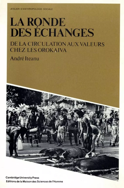 La ronde des échanges - André Iteanu - Éditions de la Maison des sciences de l’homme