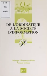 De l'ordinateur à la société de l'information