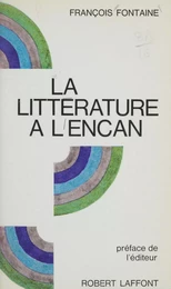 La littérature à l'encan