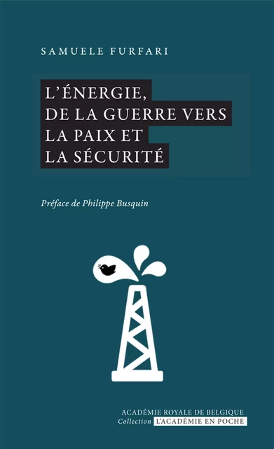 L'énergie, de la guerre vers la paix et la sécurité - Samuele Furfari - Académie royale de Belgique