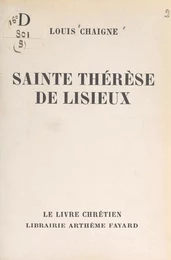 Sainte Thérèse de Lisieux