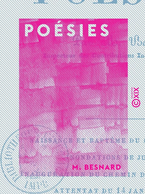 Poésies - M. Besnard - Collection XIX