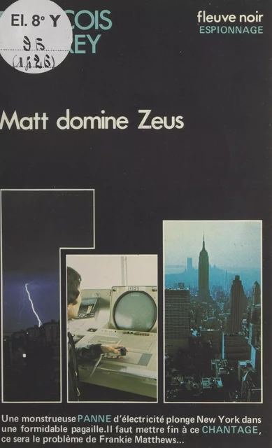 Matt domine Zeus - François Chabrey - Fleuve éditions (réédition numérique FeniXX)