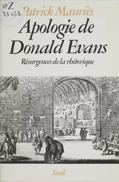 Apologie de Donald Evans