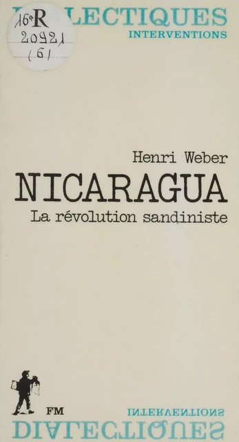 Nicaragua - Henri Weber - La Découverte (réédition numérique FeniXX)