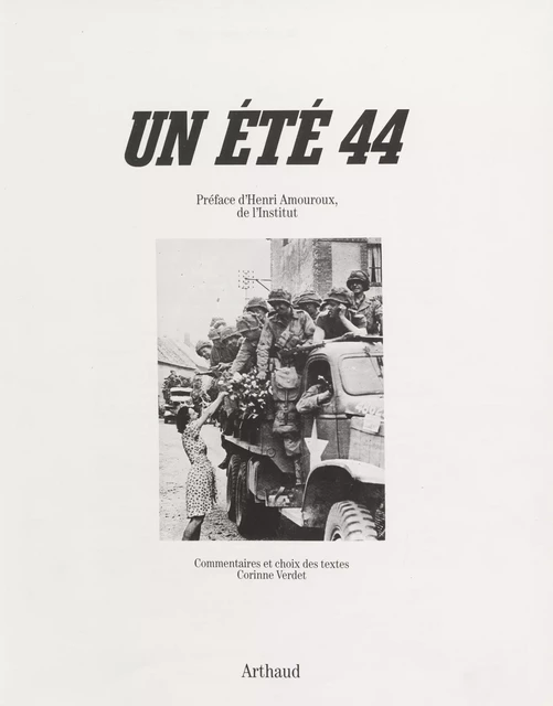 Un été 44 - Corinne Verdet - Arthaud (réédition numérique FeniXX)