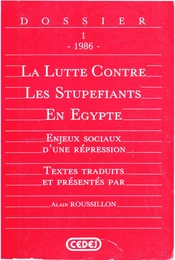 La lutte contre les stupéfiants en Égypte