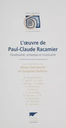 L'Œuvre de Paul-Claude Racamier