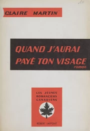 Quand j'aurai payé ton visage