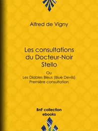 Les consultations du Docteur-Noir - Stello