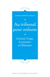 Au tribunal pour enfants