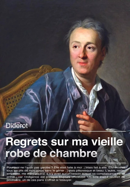 Regrets sur ma vieille robe de chambre - Denis Diderot - Les éditions Pulsio