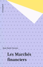 Les Marchés financiers