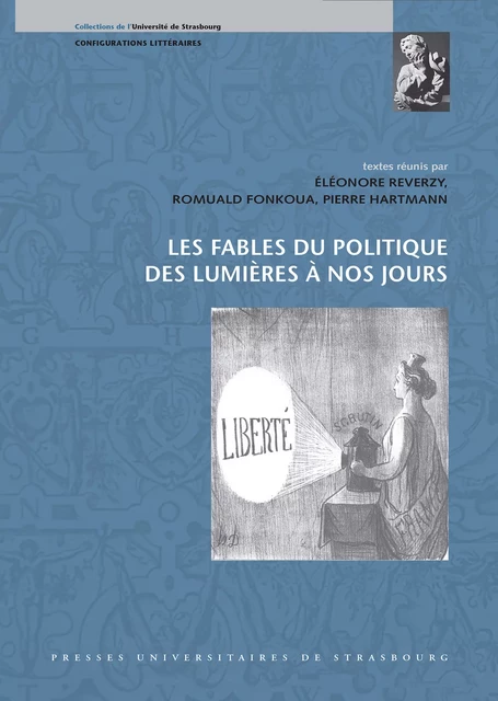 Les Fables du politique des Lumières à nos jours -  - Presses universitaires de Strasbourg